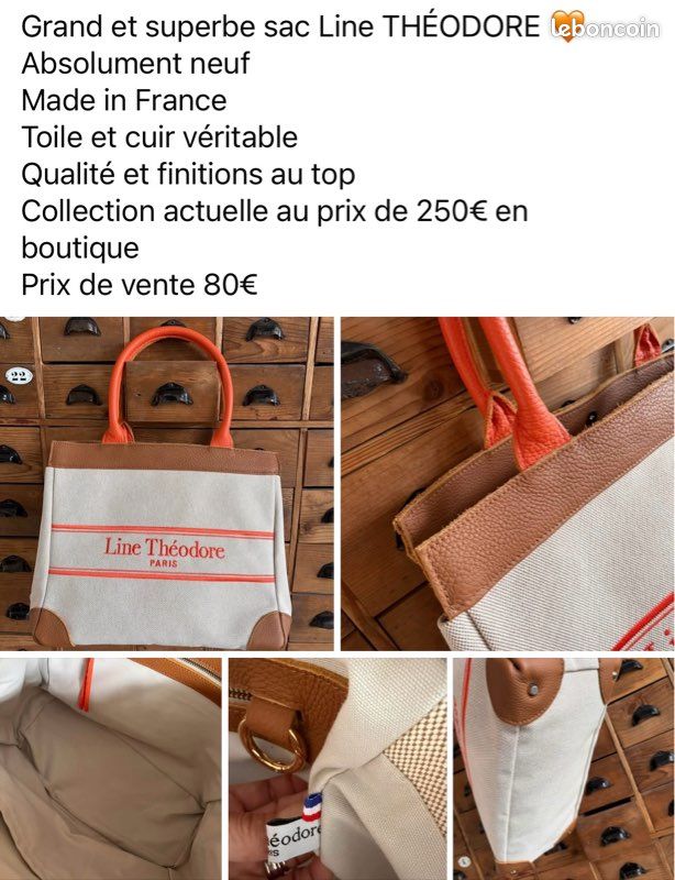 Grand sac Line Théodore neuf (image 6)