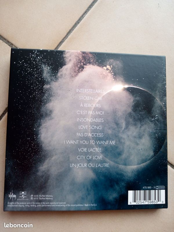1 CD de Mylène Farmer "Interstellaires" neuf (image 2)