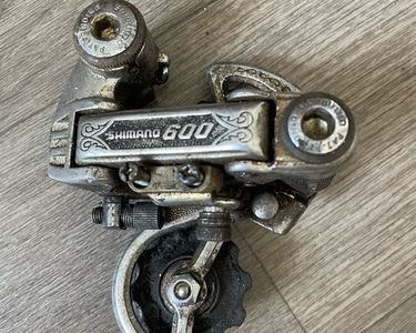 Dérailleur arrière Shimano 600 Arabesque aluminium RD-7200 vélo vintage