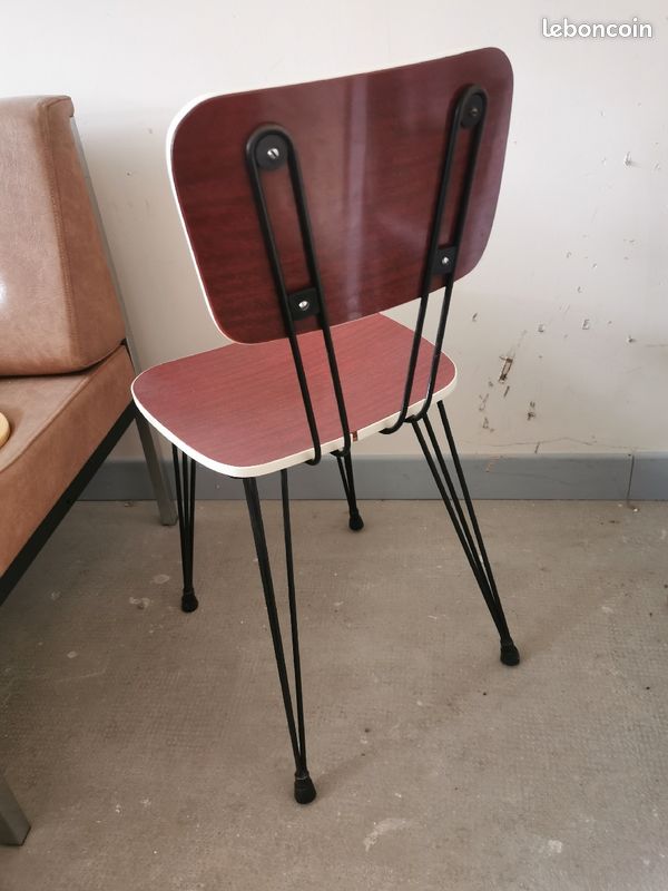 Chaise formica pieds eiffel (image 2)