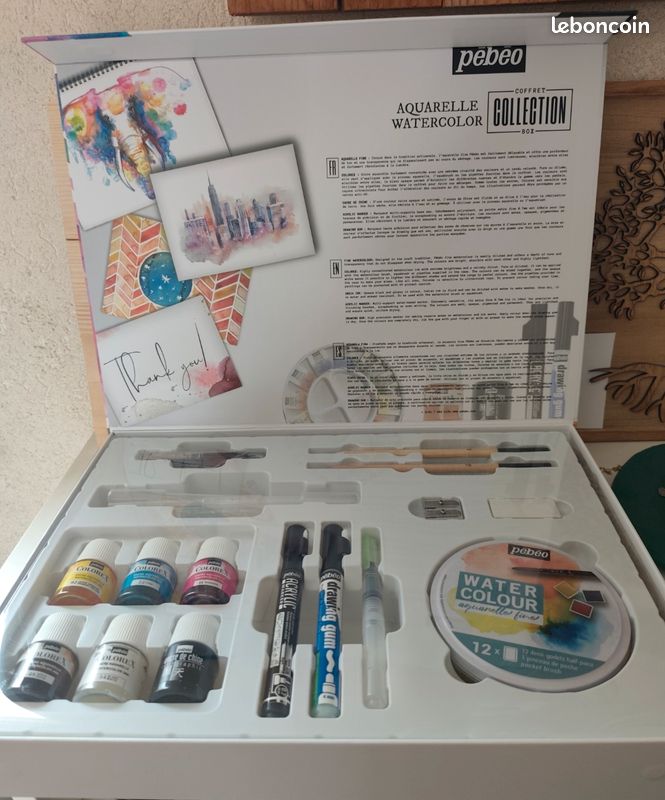 Coffret collection aquarelle Pebeo NEUF (image 2)