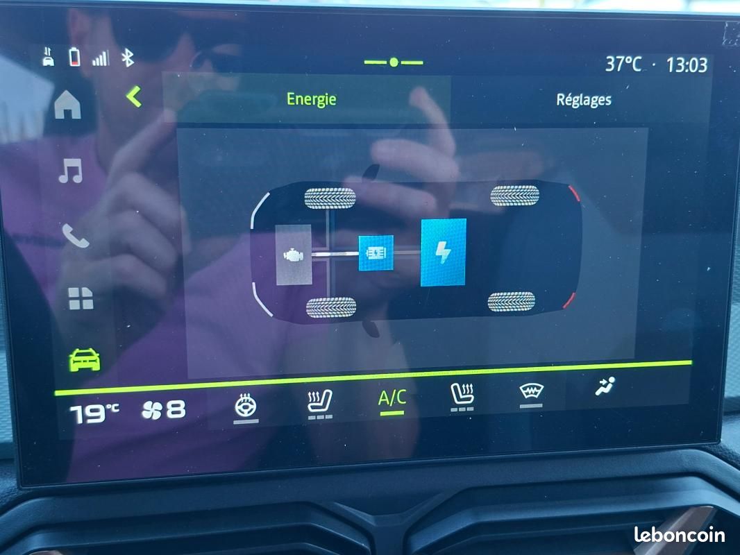 Dacia Duster Hybrid 155 Extreme +camera 360+ surveillance angles morts+ regulateur adaptatif+ vol... (image 26)