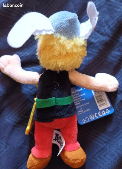 Lot 4 Peluches Astérix Abraracourcix Panoramix Idéfix (image 2)