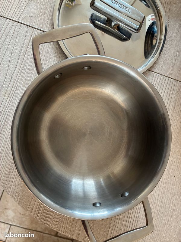 Faitout inox Castel PRO diametre 18 cm Tous feux dont induction (image 2)