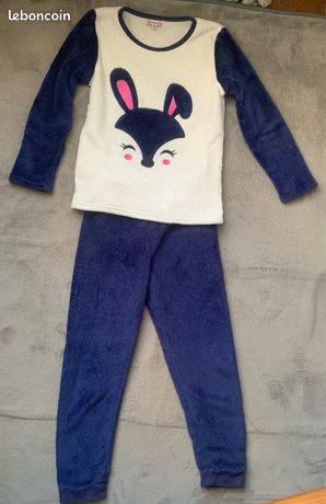Pyjama Polaire Pour Fille Pyjamas D'Hiver Pour Enfants Couleur