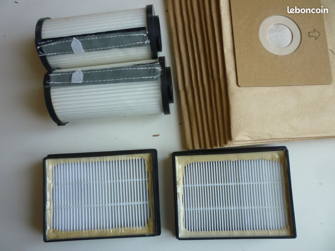 Pack de 10 sacs et 4 filtres aspirateur hurricane (image 3)