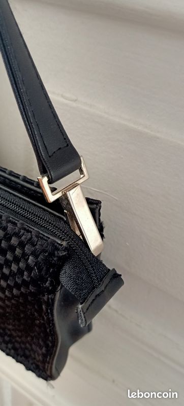 Petit sac vintage Nina Ricci noir neuf (image 5)
