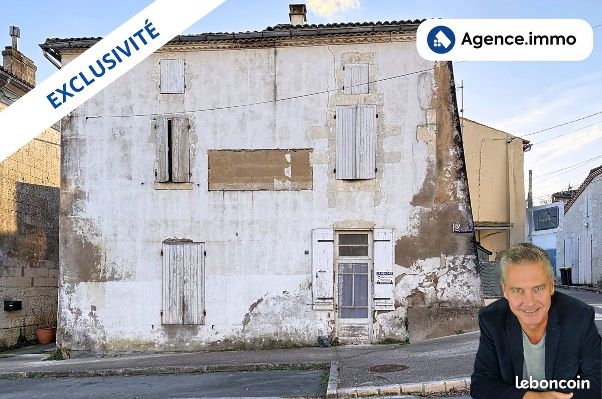 Maison 5 pièces 92 m² · à Mortagne-sur-Gironde · 92 m² · 29 900 €