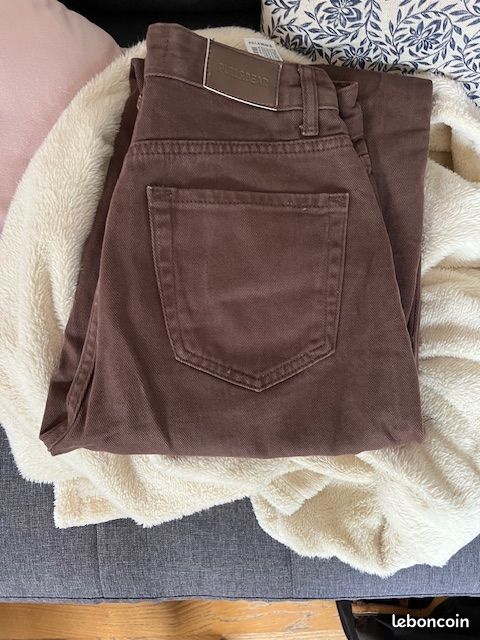 Jean droit jambes larges Pull&Bear 36 (image 4)