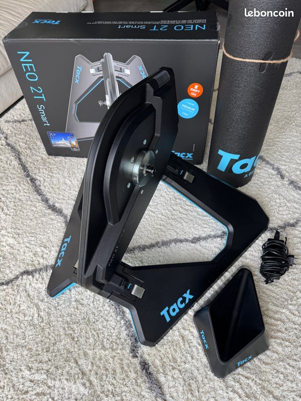 🔥 Home trainer connecté TACX NEO 2T Smart – comme neuf – cassette
