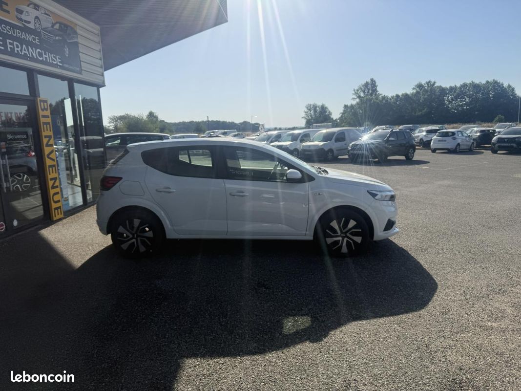 DACIA SANDERO 1.0 TCe - 90 - BV CVT III BERLINE Expression PHASE 2 (image 4)