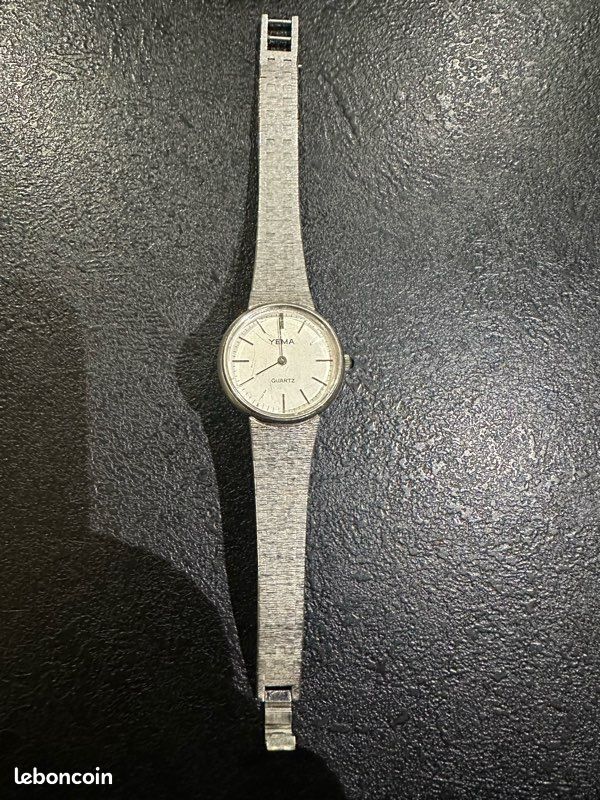 Montre Yema Femme Vintage - Élégante, Rétro, Parfaite Pour Les Amateurs De Pièces Anciennes