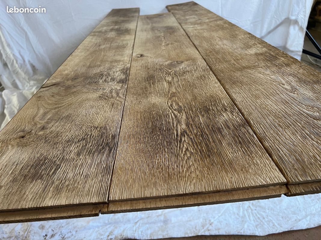 Parquet massif vieux chêne (image 6)
