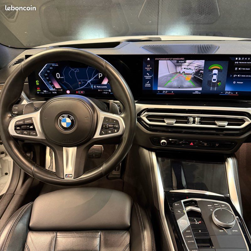 BMW SERIE 4 COUPE G22 420d xDrive BVA8 M SPORT - EXCELLENT ÉTAT - VIDANGE BOÎTE ET MOTEUR RÉALISÉ EN AOÛT CHEZ BMW (image 6)