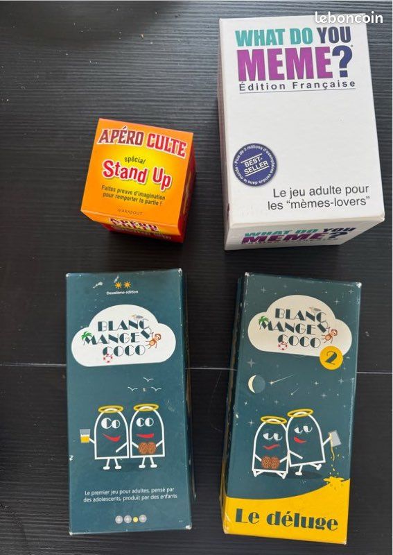 Lot de jeux d’ambiance (image 1)