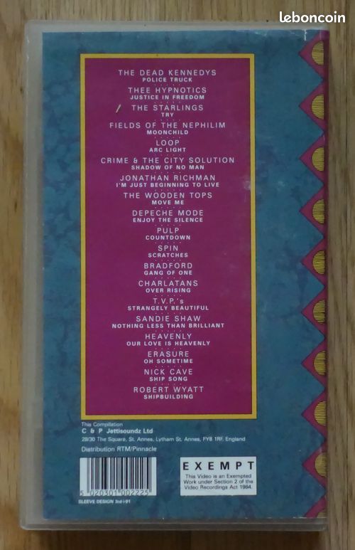 VHS The Historic Debt (Artistes divers) 1991 (image 2)