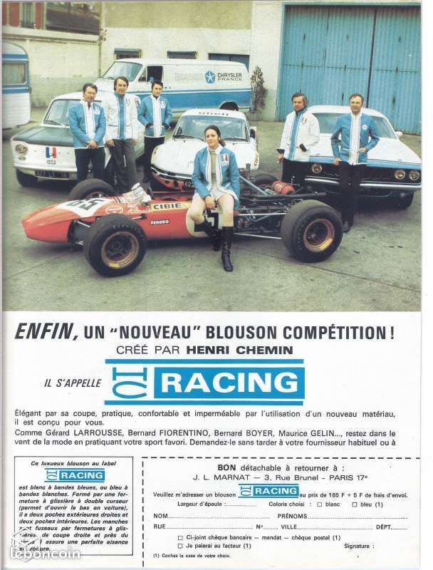 Chrysler France Henri Chemin Publicité de 1971 Jean Louis Marnat (image 1)