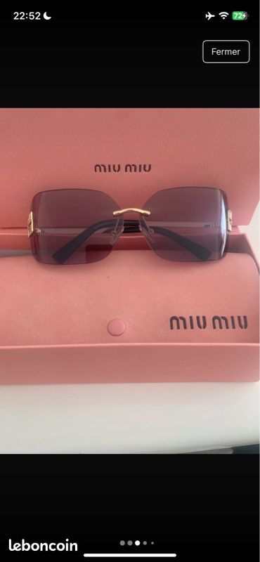 Lunette miu miu (image 7)