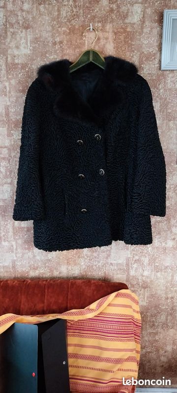 Manteau de fourrure bien conserve (image 3)