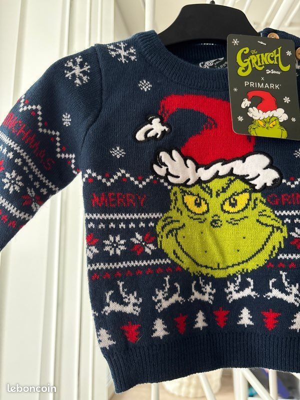 Pull de Noël Grinch (image 2)