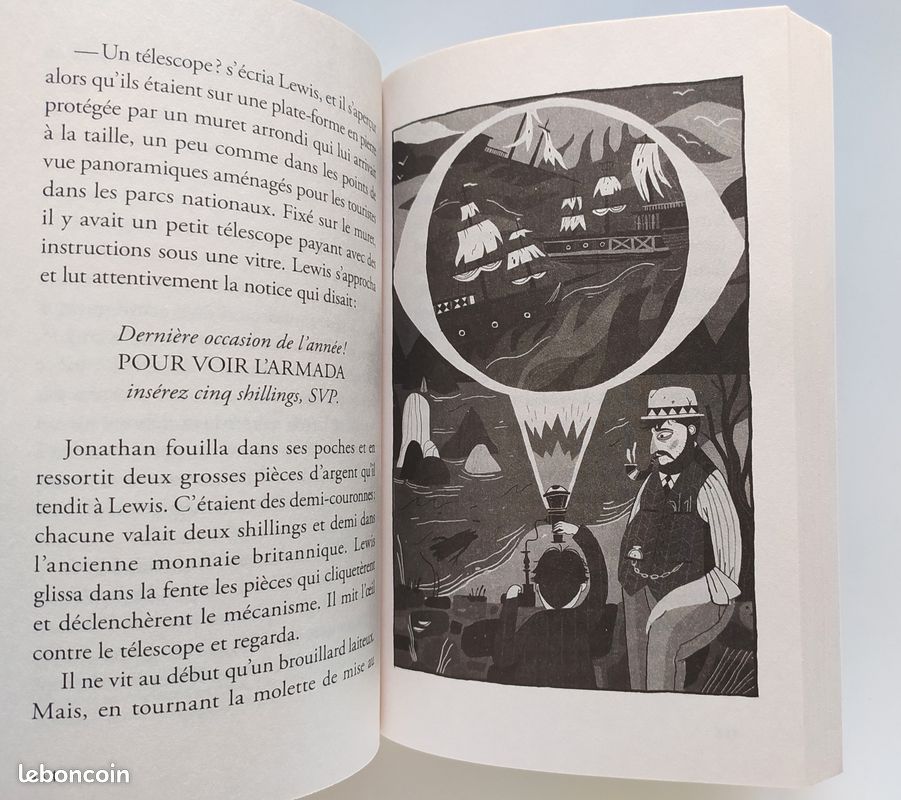 (Jeunesse) Les Aventures de Lewis Barnavelt T.01 : La Prophétie de l'horloge. Neuf (image 6)