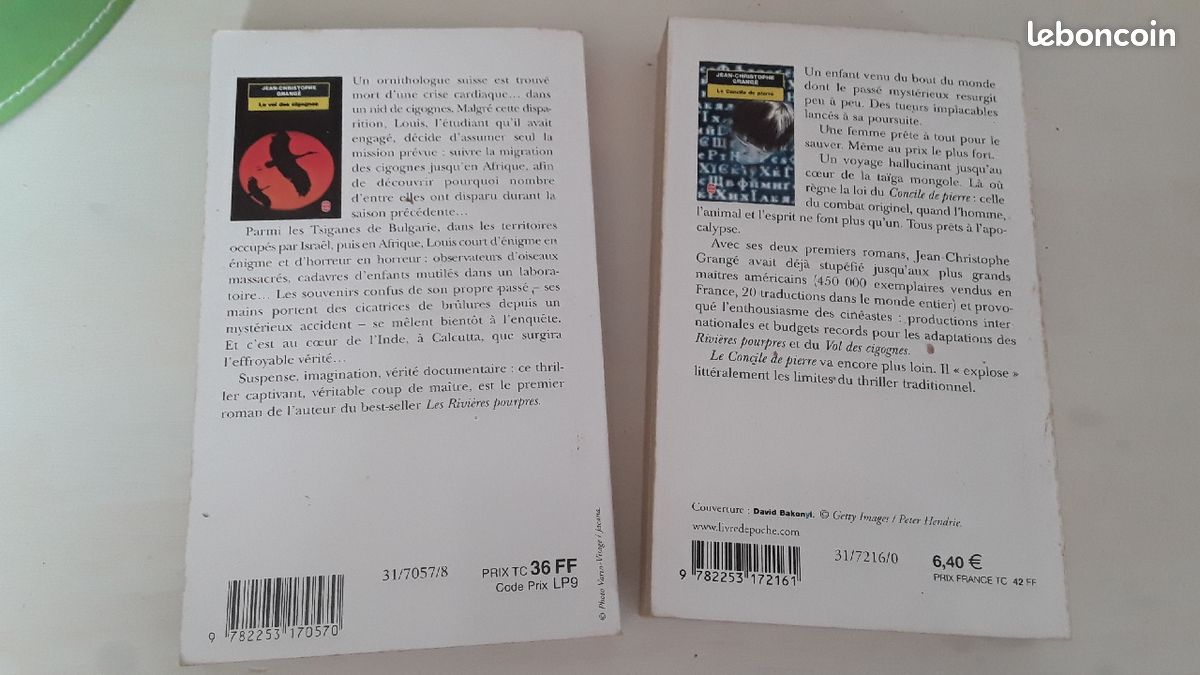 2 romans je n christophe GRANGE (image 2)