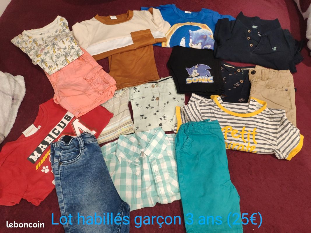 Lot Habillés garçon 3 ans (image 1)
