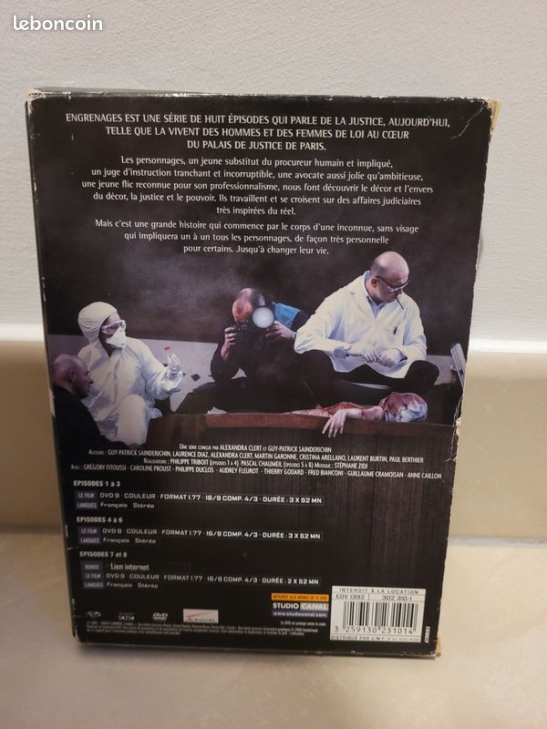 Engrenages Coffret Saison 1 Dvd (image 3)