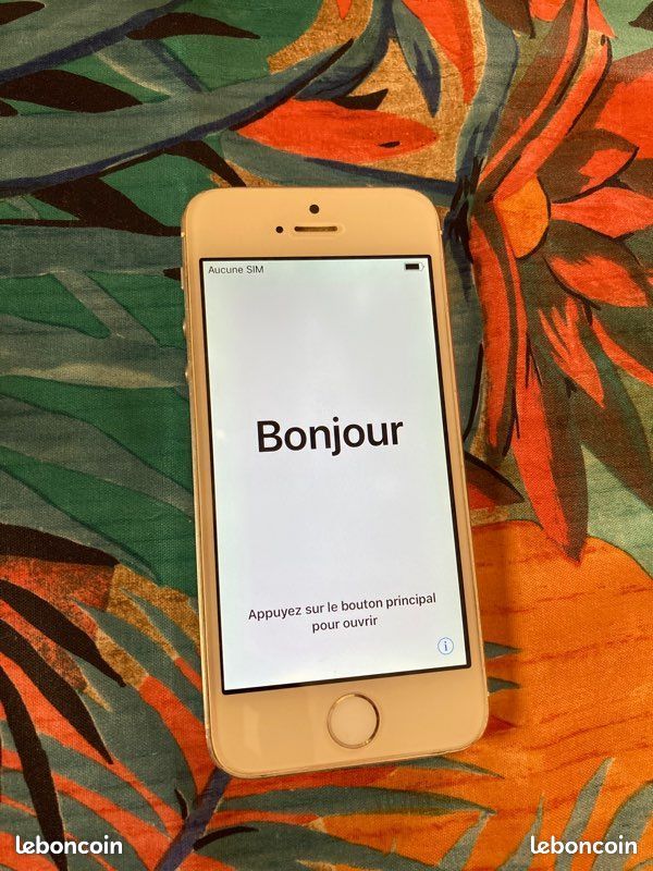 I phone 5 S blanc 16 Go YDK (image 1)