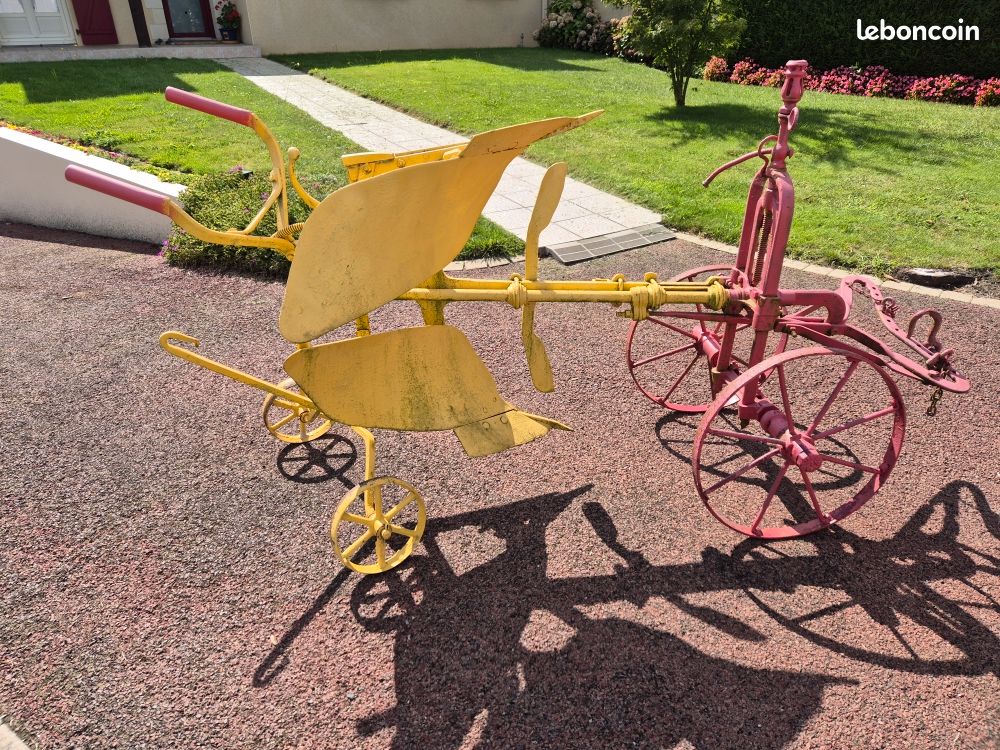 Charrue pour déco jardin (image 1)