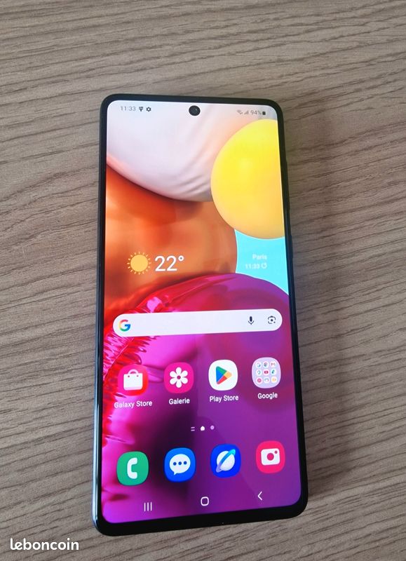 Samsung Galaxy A71 – 128 Go – 6 Go RAM – Très bon état – Débloqué (image 3)