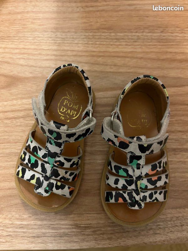 Sandales enfant POM D'API taille 21 Chaussures
