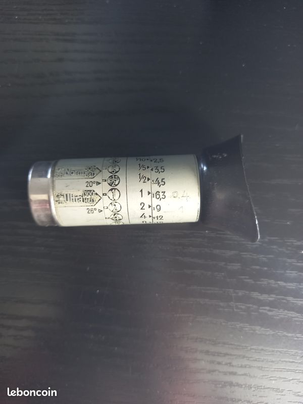 ANCIEN POSEMETRE WINNE'S INFALLIBLE EXPOSURE METER APPAREIL pour