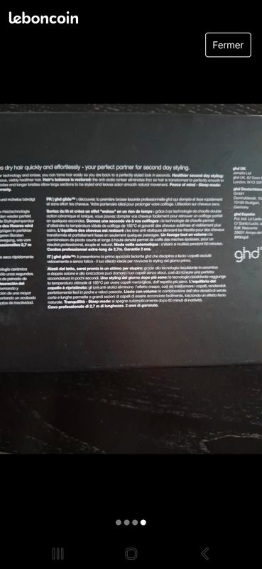 Brosse lissante GHD (image 4)