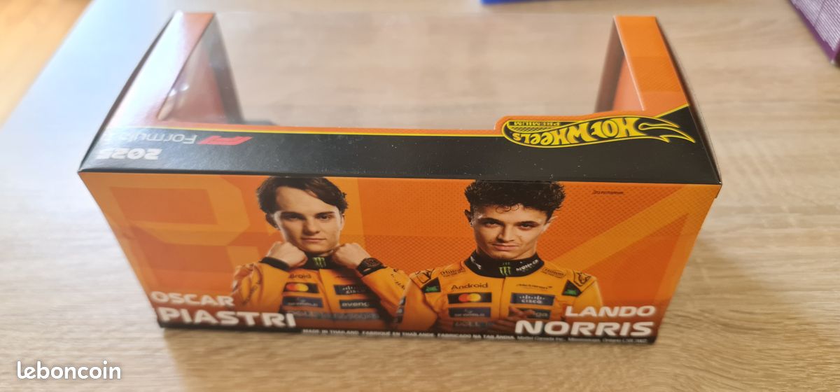 Hotwheels premium Formula 1 Mclaren team neuf voiture (image 2)