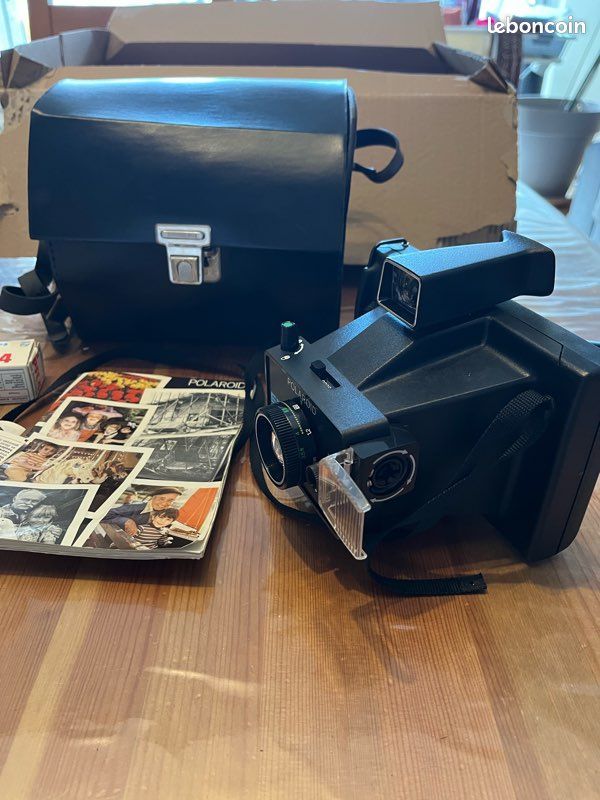 Polaroid EE66 Avec Flash Et Modes D'emploi - Appareil Photo Vintage Occasion