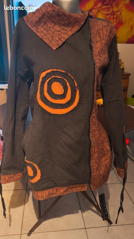 Veste légère spirale jashu 100% coton (image 7)