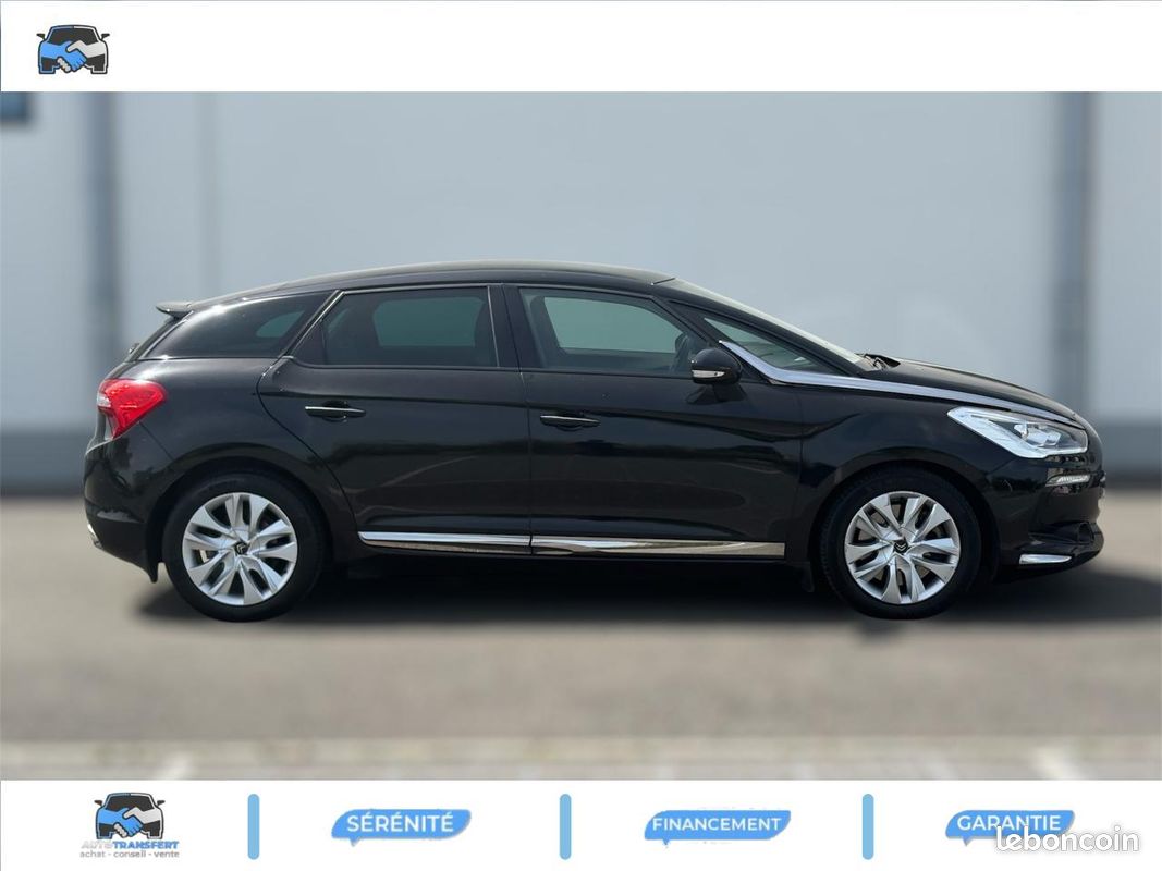 DS DS 5 2.0 HDi - 160 GARANTIE 2 ANS OFFERT - BVA Sport Chic (image 5)