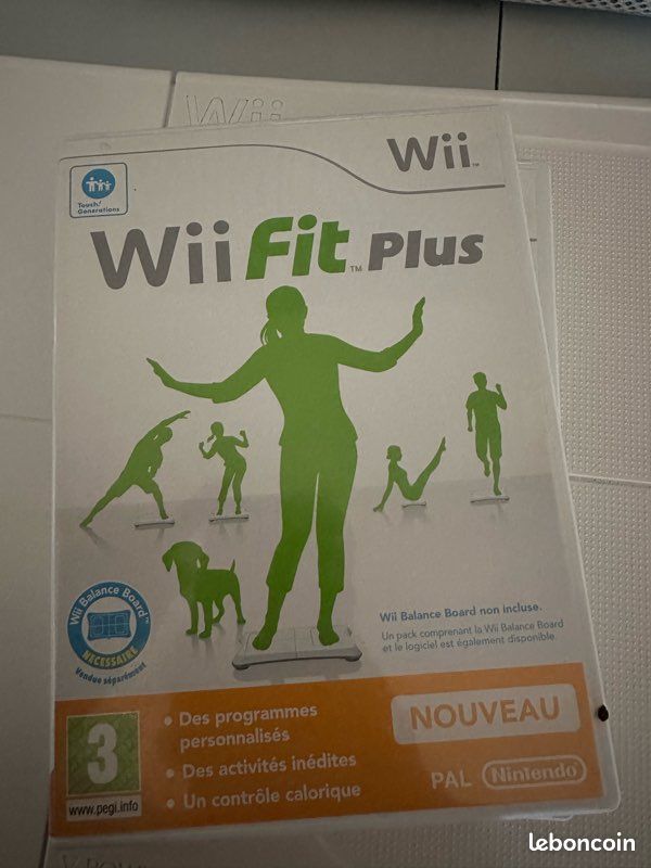 Wii Fit Plus with Balance Board Nintendo WII Game