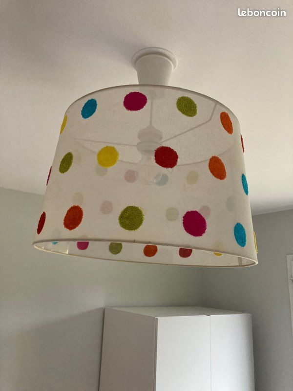 Abat jour suspension ou à mettre sur un pied de lampe (image 9)