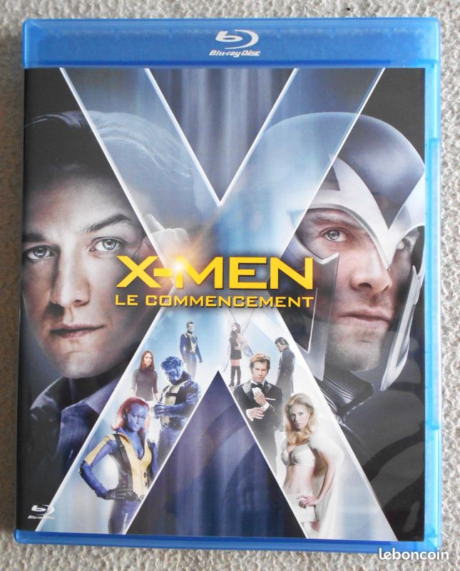 X-MEN LE COMMENCEMENT Blu-ray Super-héros Marvel Fassbender McAvoy NEUF (image 2)