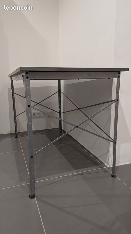 Bureau Alinéa gris style industriel (image 2)