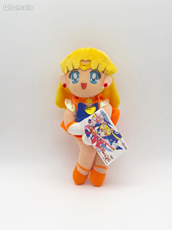 Peluche Vintage Sailor Venus (Sailor Moon SuperS) Banpresto 1995 Japon (image 1)