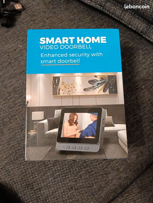 Caméra de sonnette connectée Smart Home – Neuve (image 2)