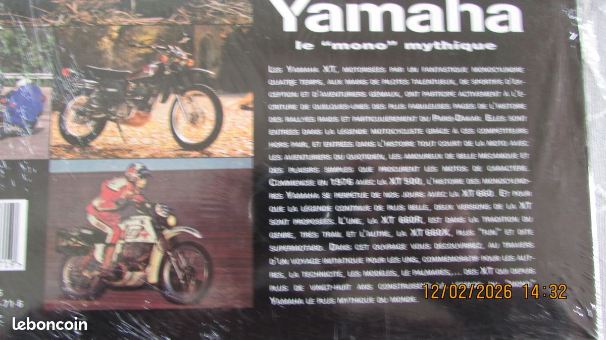 Moto YAMAHA histoire des XT (image 3)