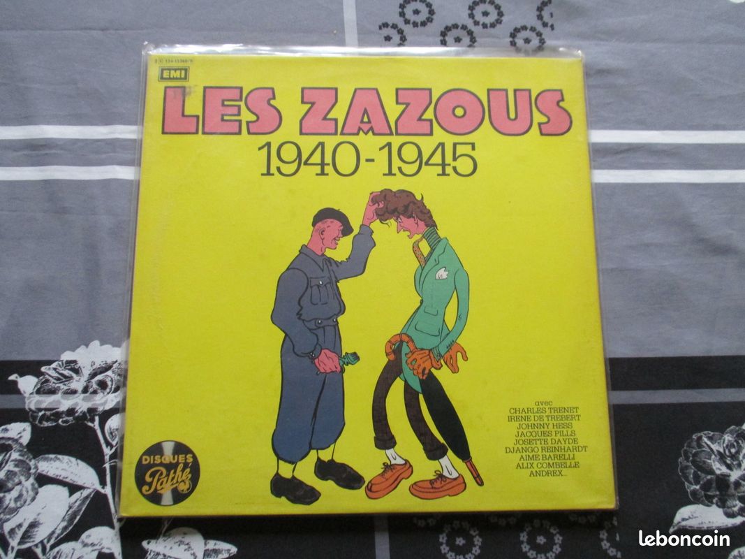 Double 33 tours les zazous " 1940-1945 " (image 1)