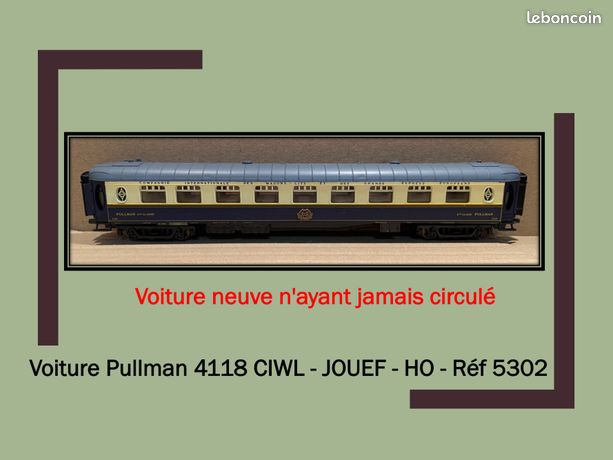 Jouef HJ4199 CIWL Set of 3 Étoile du Nord Coaches