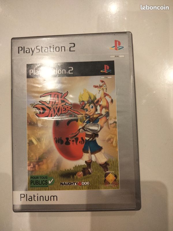 Jeu PS2 Jak And Daxter: The Precursor Legacy - Version EUR/FR (PAL) - État Correct - Occasion