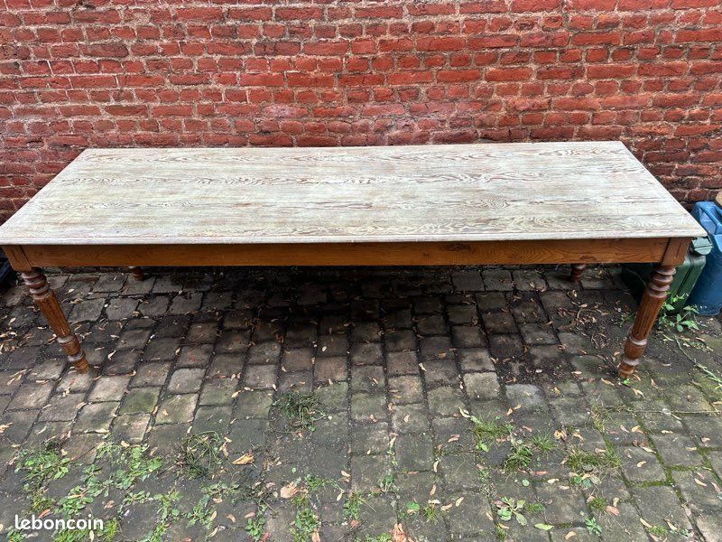 Table drapier restaurant ferme 250x80x77 h (image 3)