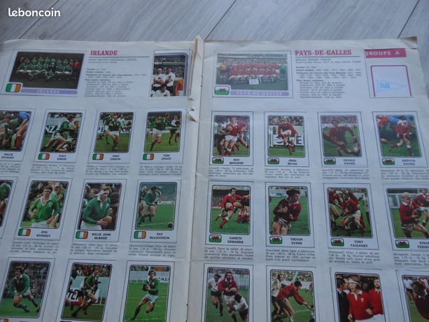 169 COGNAC PANINI RUGBY 76 FRANCE 1975-1976